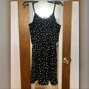 Black dress with stars